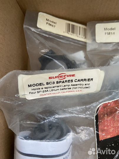 Аксессуары для фонарей surefire. Фильтры. Кнопки
