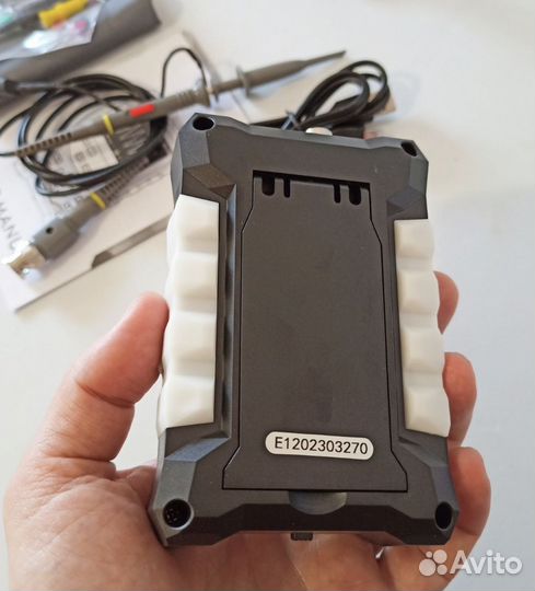 Портативный цифровой осциллограф dso120m рус.док