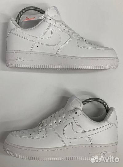 Кроссовки Nike Air force белые 1