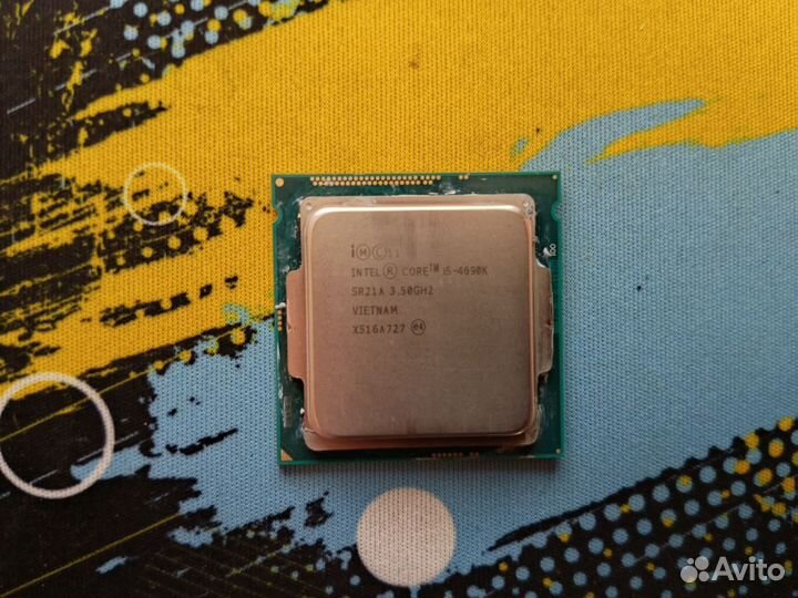 Комплект Intel Core i5 4690k + Материнская плата A