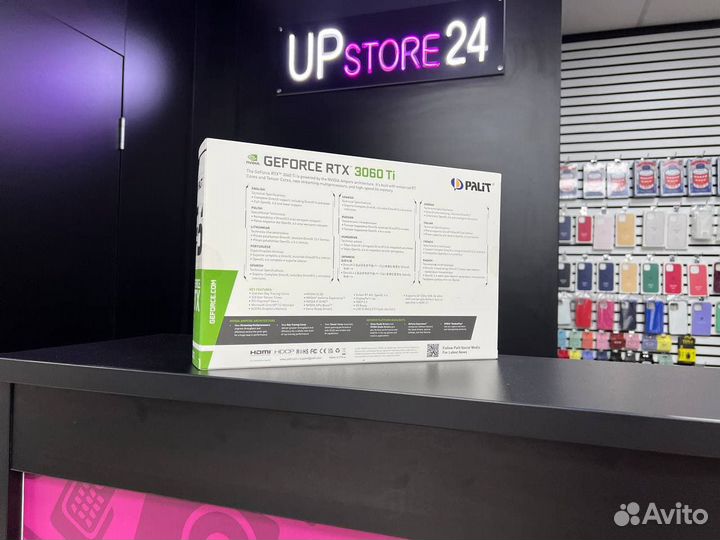 Видеокарта Palit GeForce RTX 3060 Ti Dual 8G