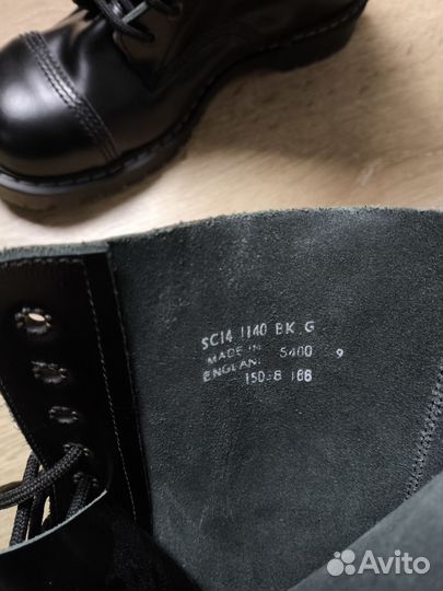 Ботинки Solovair Made in England новые оригинал