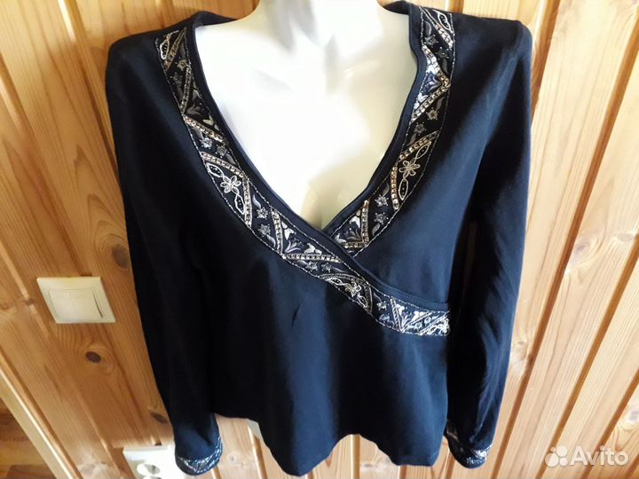 Ковты Блузы Черные 46-48- 50 размер