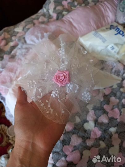 Конверт на выписку для девочки осень весна