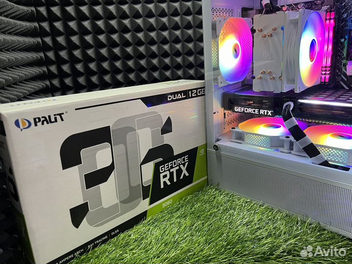 Игровой пк i5-12400/RTX3060/16gb/1TB ssd