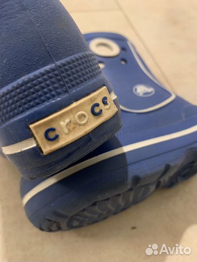 Crocs сапоги детские