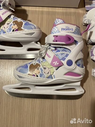 Коньки и защита