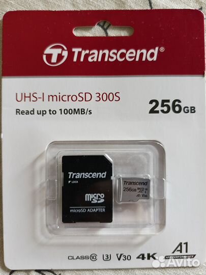 Карта памяти microsd 256