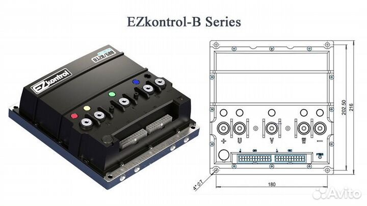 Мощный контроллер для электротранспорта