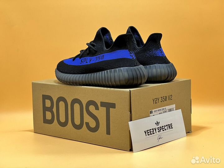 Кроссовки Adidas Yeezy Boost 350 V2 Dazzling Blue