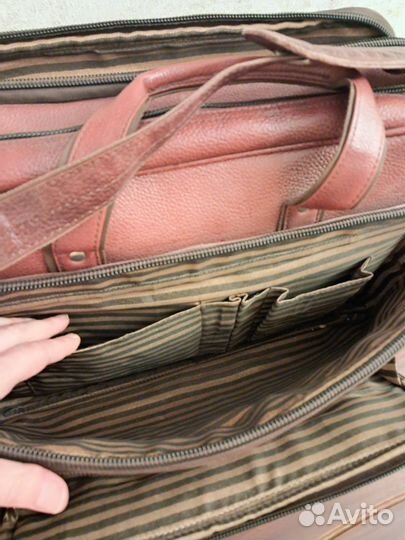 Сумка портфель натуральная кожа