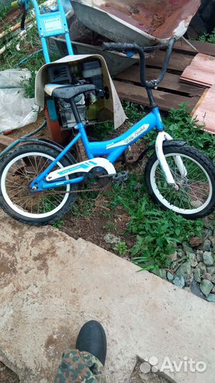 Детский велосипед бу 16 колеса