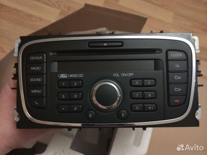 Штатная магнитола ford 6000cd