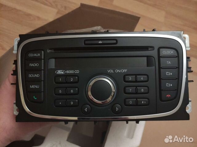 Штатная магнитола ford 6000cd
