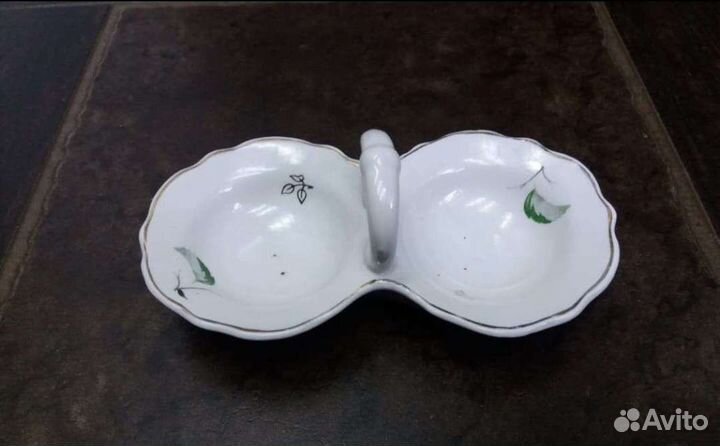 Посуда ссср, тарелка огромная,Менажница/Дулево