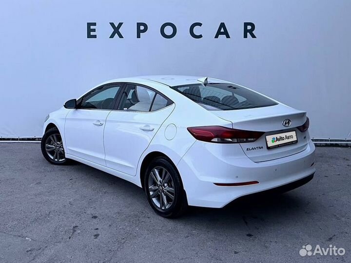 Hyundai Elantra 2.0 AT, 2018, 78 695 км