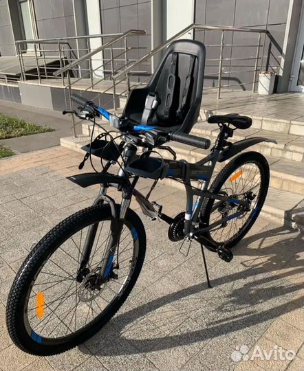 Велокресло переднее на раму