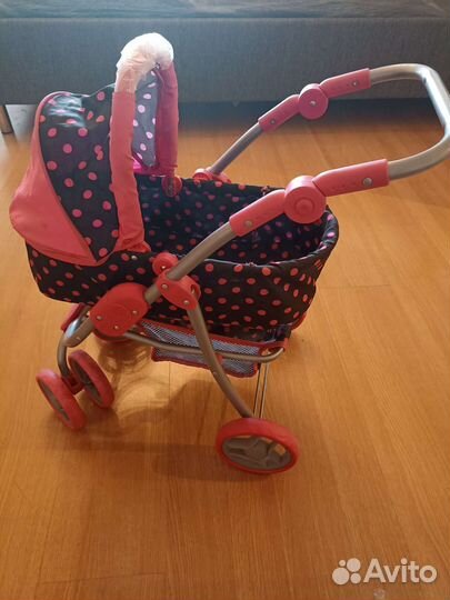 Коляска для кукол с сменным блоком