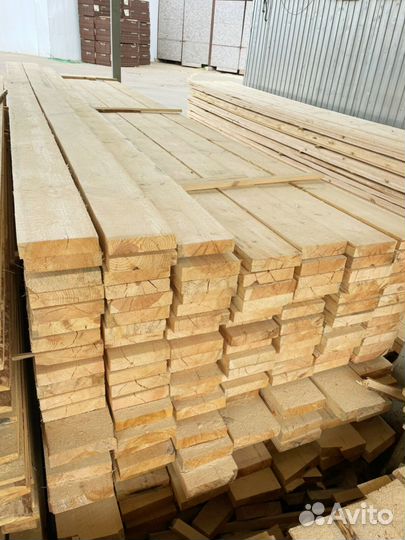 Брус обрезной 100х200х6000мм ГОСТ