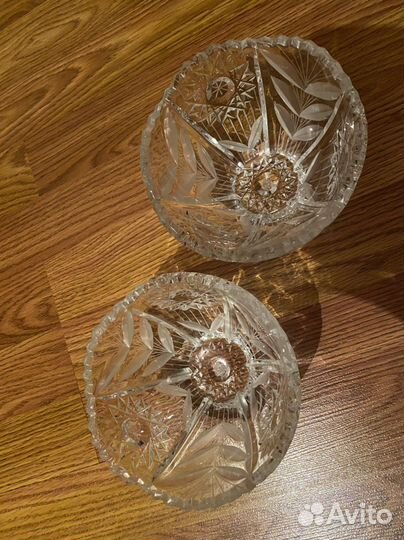 Хрустальная конфетница