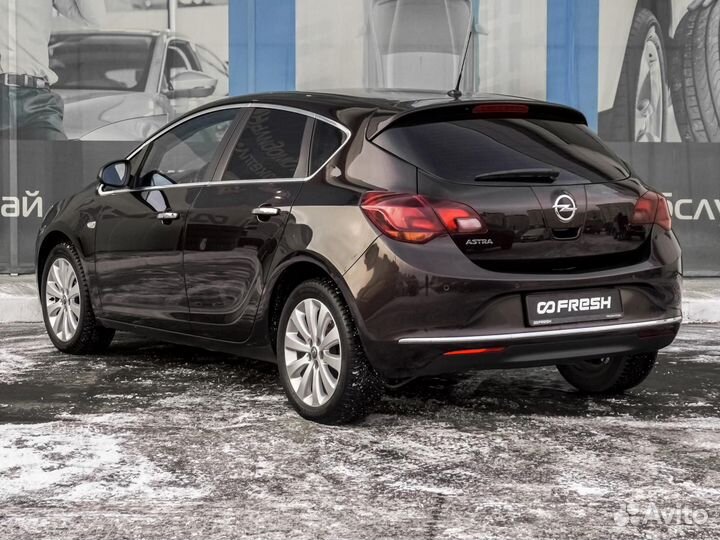 Opel Astra 1.6 МТ, 2013, 116 734 км