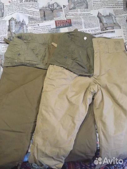 Новые ватные штаны