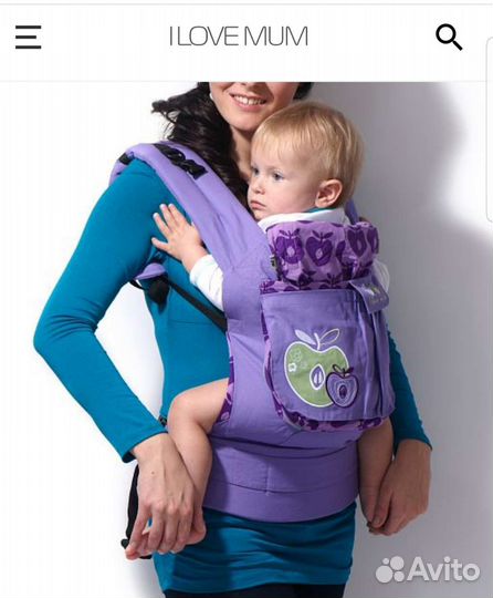 Рюкзак-кенгуру для малышей новый