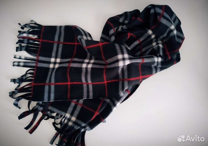 Шарф в клетку