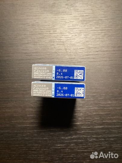 Контактные линзы Acuvue Oasys -6.00/8.4/14.0