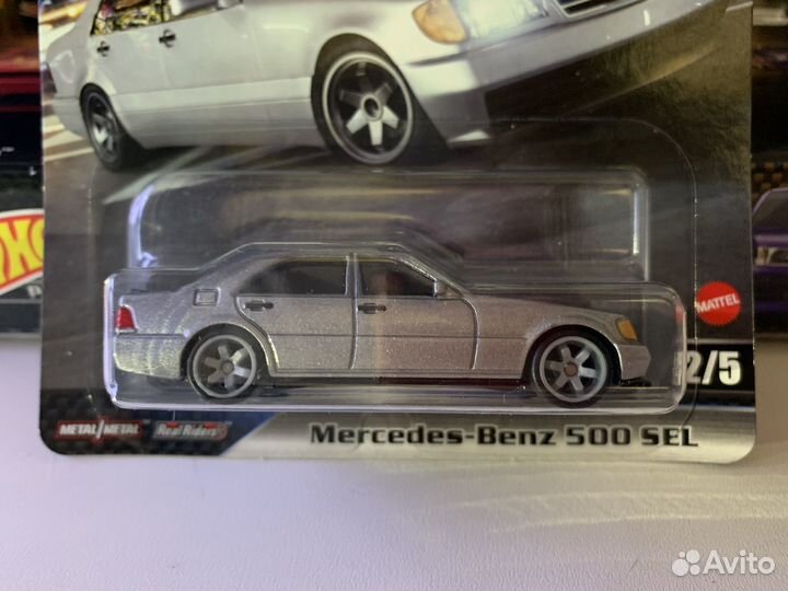 Hot Wheels Premium Mercedes-Benz 500 SEL