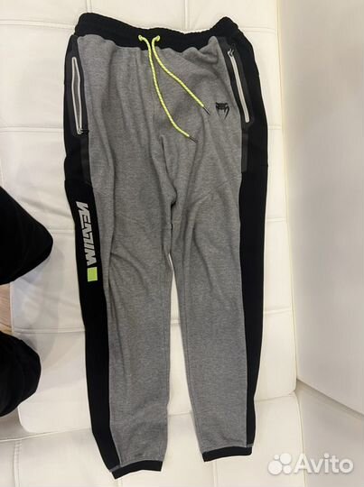 Штаны спортивные Venum Laser Light Heather Grey