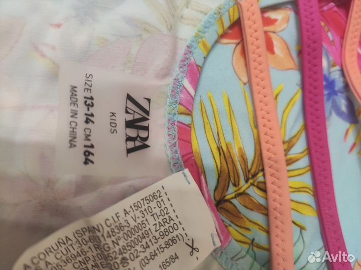 Купальник Zara 13-14 лет