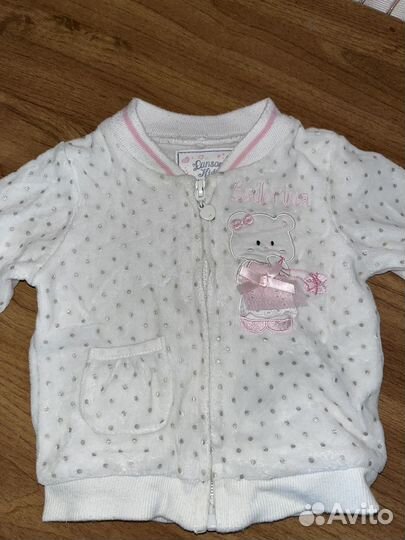 Кофта на девочку 68