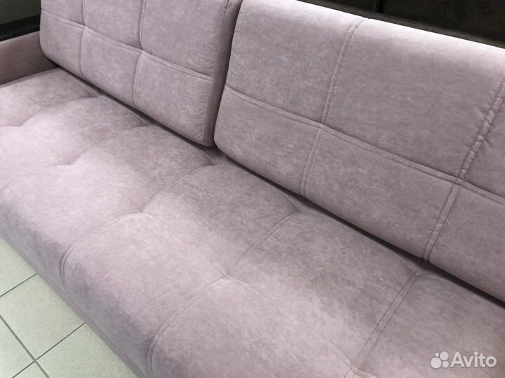 Диван прямой пудра