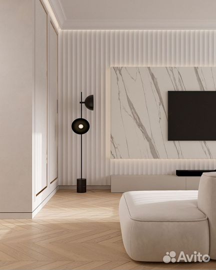 Гипсовые 3Д панели