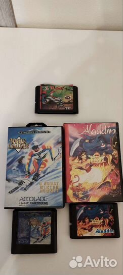 Картриджи для sega mega drive 2