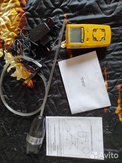 Индивидуальный газоанализатор Gas Alert Micro Clip