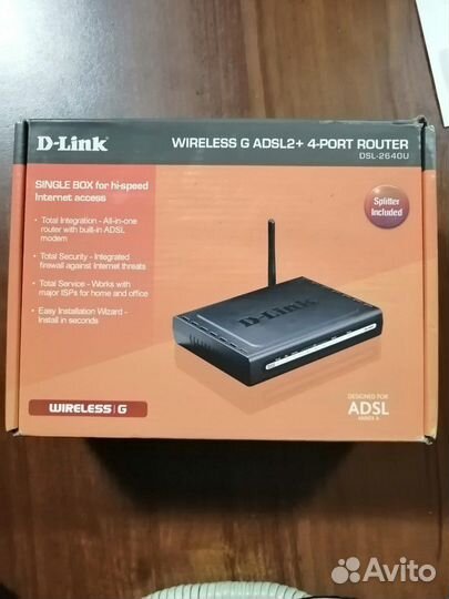 Wi-Fi роутер D-Link
