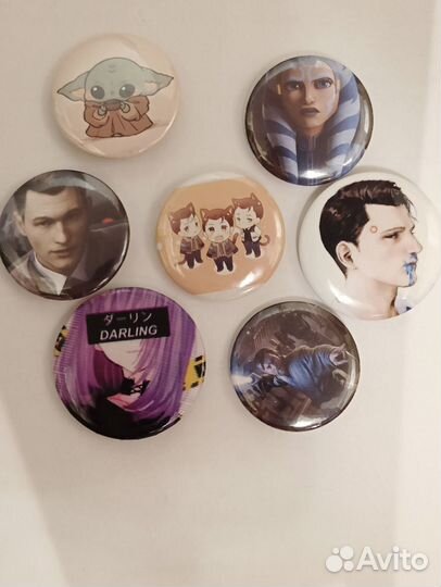 Значки аниме и Genshin impact