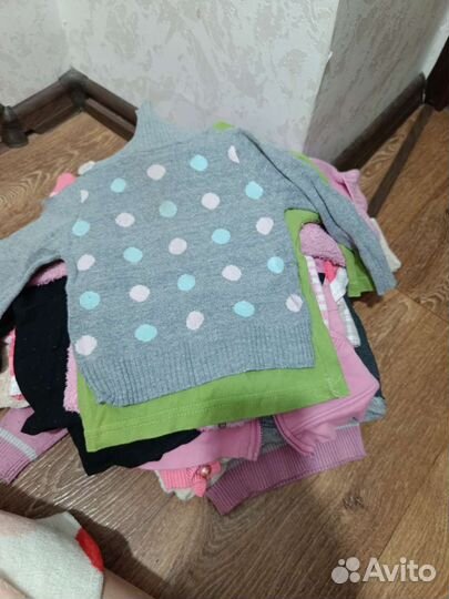 Детские вещи пакетом от 0 до года для девочки