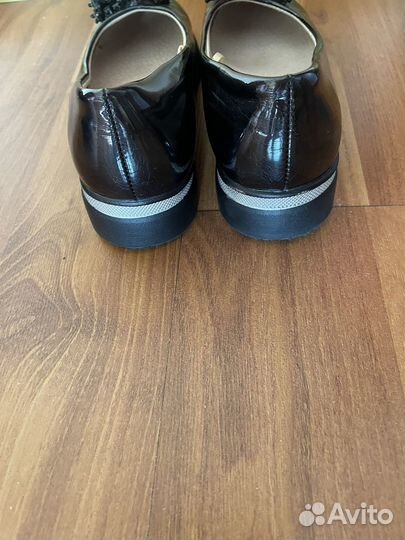 Балетки натуральная кожа