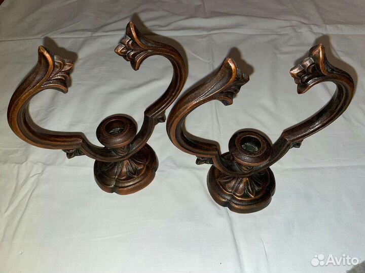 Подсвечник бронза СССР