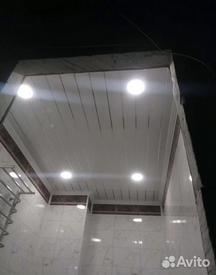 Отделка ванной и туалета пвх панелями.Частник