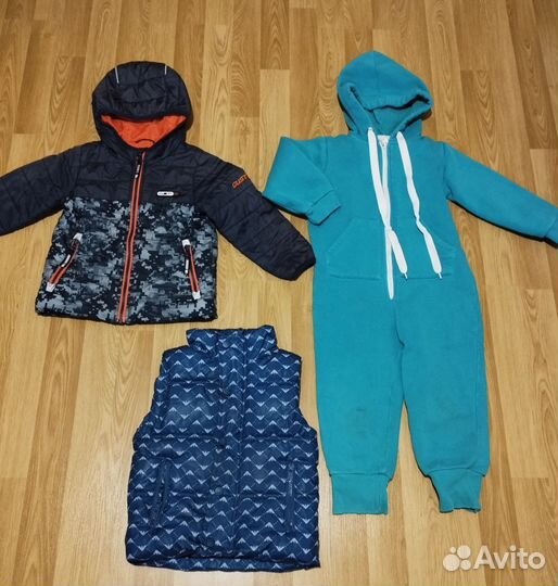 Пакет одежды на мальчика рост 92 98