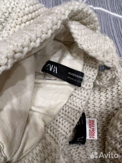 Шапка и снуд zara