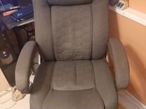 Кресло для руководителя easy chair 509 tpu бежевое экокожа металл