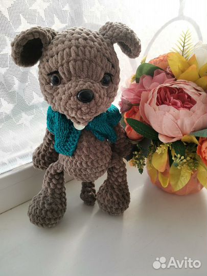 Вязаная игрушка ручной работы