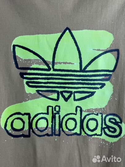 Футболка Adidas горчичная