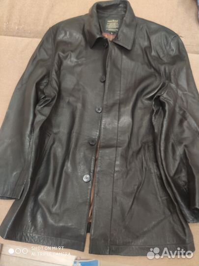 Кожаная куртка мужская 50 52
