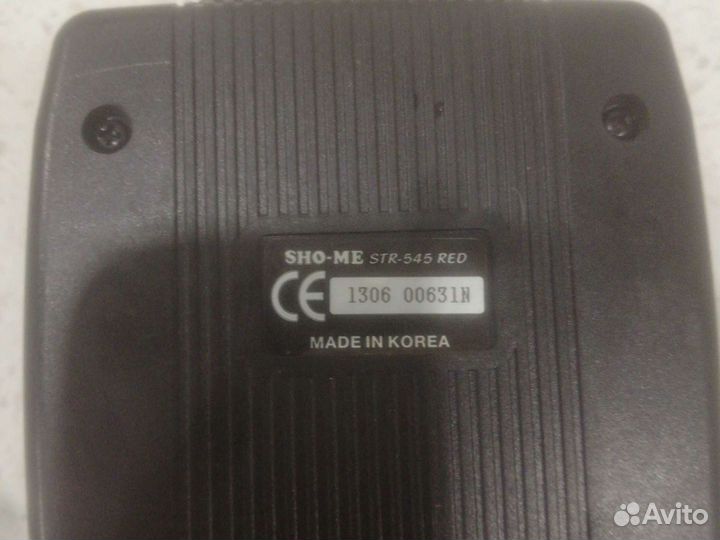 Антирадар sho-me STR545 RED